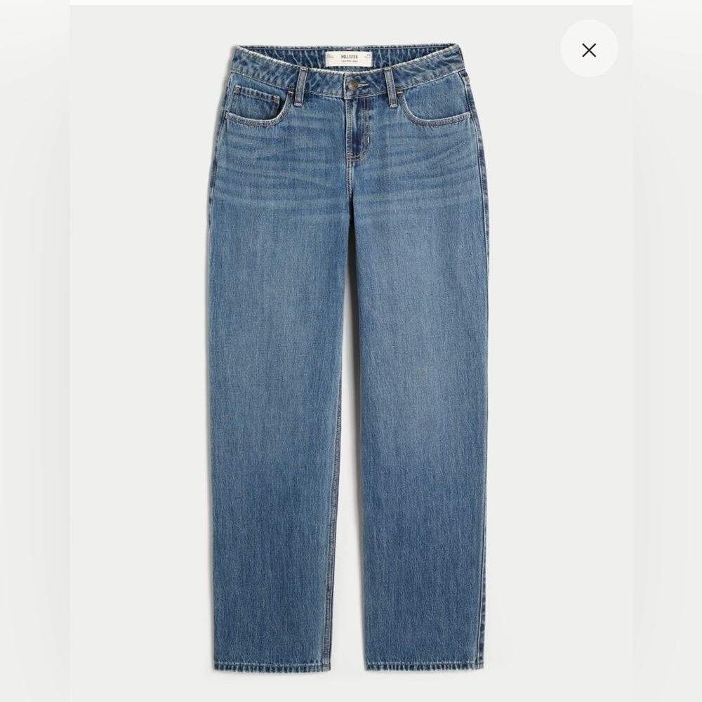 NWT Hollister Low-Rise Loose Jeans Size 4L